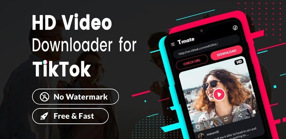Tmate - TikTok Downloader v1.3.6 APK + MOD (AD Removed)