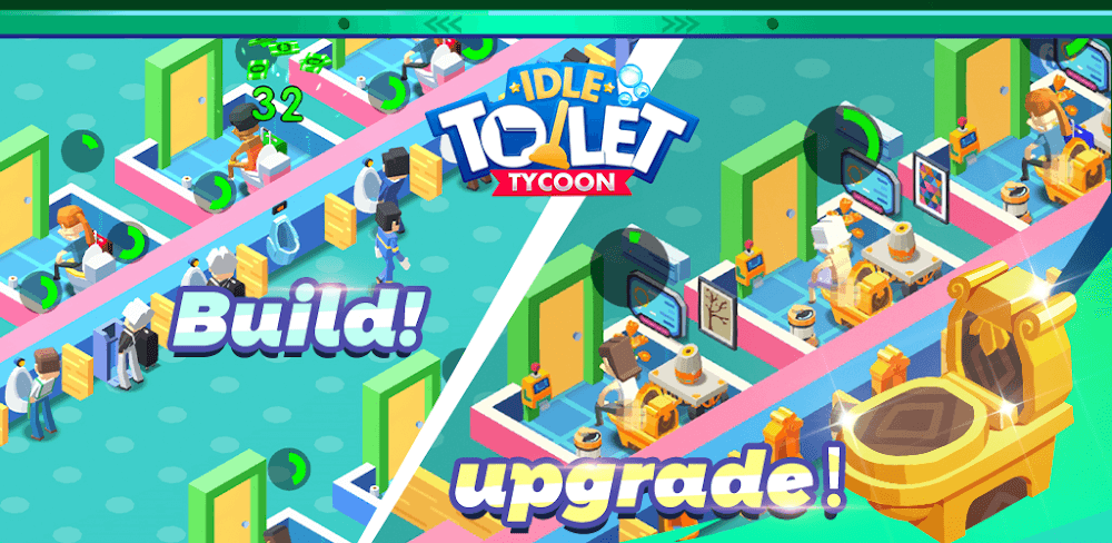 Toilet Empire Tycoon v1.2.11 MOD APK (Unlimited Gems)
