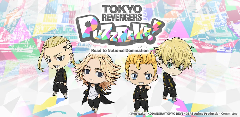 Tokyo Revengers PUZZ REVE! v4.0.1 MOD APK (Menu, Auto Clear)