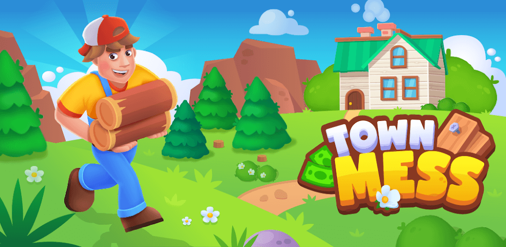 Town Mess - Building Adventure v1.7.2 MOD APK (Free Rewards, Unlimited Money)