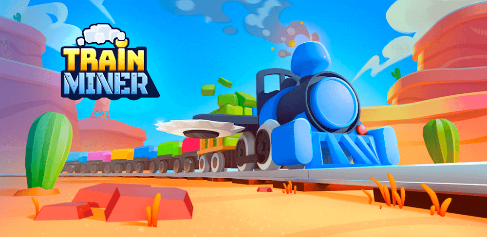 Train Miner: Idle Railway Game v4.5.5 MOD APK (Add Coins)
