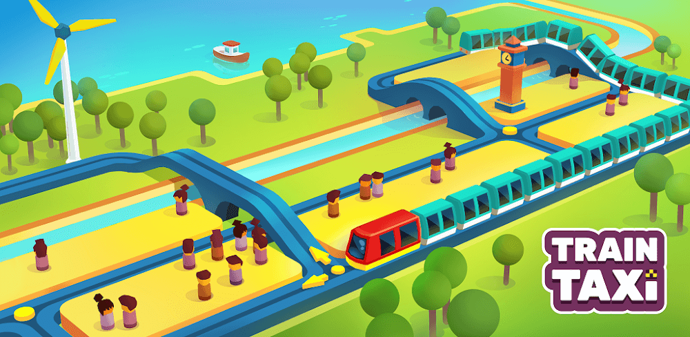 Train Taxi v1.4.45 MOD APK (Unlimited Money)