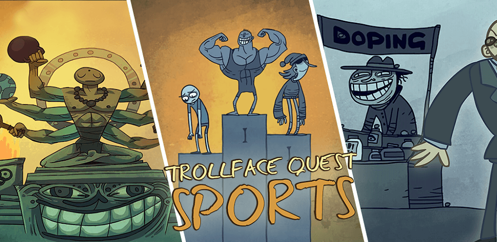 Troll Face Quest: Sports Puzzle v226.1.23 MOD APK (Unlimited Hints)