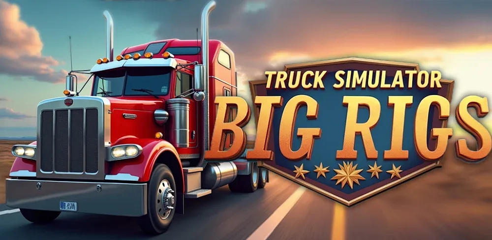 Truck Simulator Big Rigs v1.5.7 MOD APK (Free Purchases, Unlimited Money)
