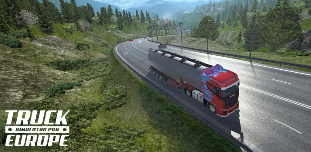 Truck Simulator PRO Europe v2.6.2 MOD APK + OBB (Unlimited Money)