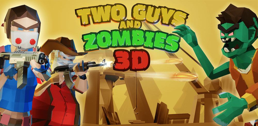 Two Guys & Zombies 3D v0.819 MOD APK (Unlimited Money)