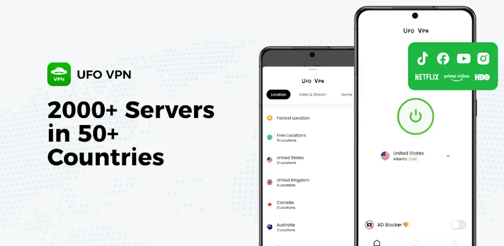 UFO VPN v2.3.16 MOD APK (Premium Unlocked)