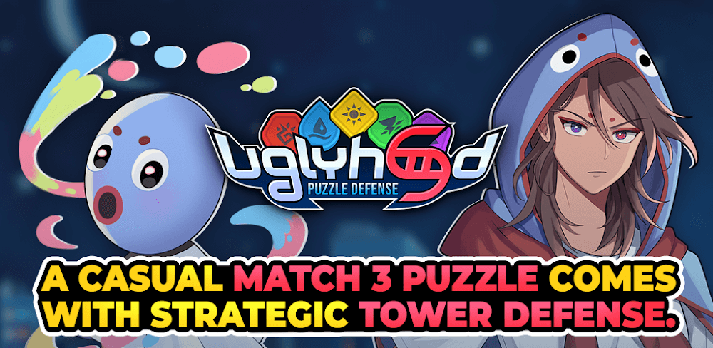 Uglyhood: Puzzle Defense v1.15.10 MOD APK (Damage Multiplier, Free Skill)
