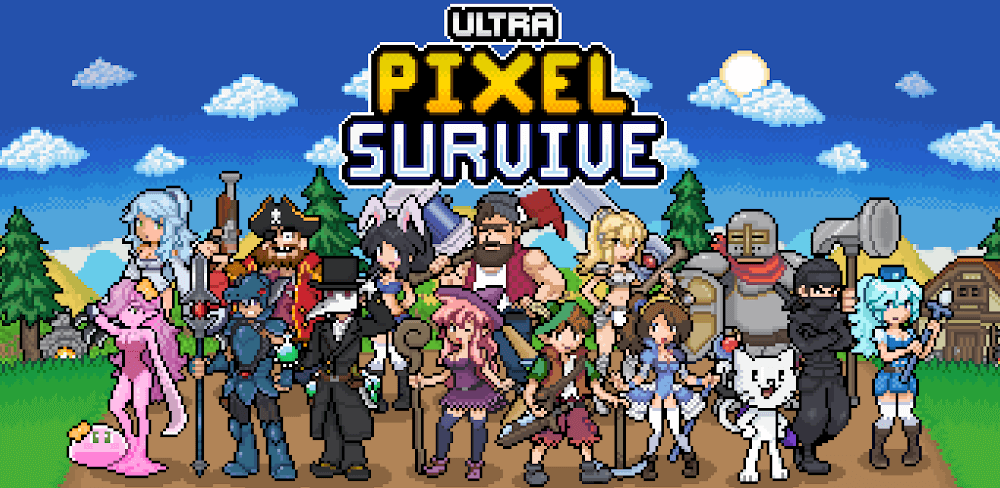 Ultra Pixel Survive v1.1.0.8 MOD APK (Unlimited Money)