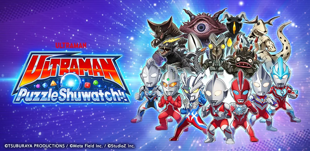 ULTRAMAN Puzzle Shuwatch v1.26.12 MOD APK (Menu, One Hit, High Defenses)