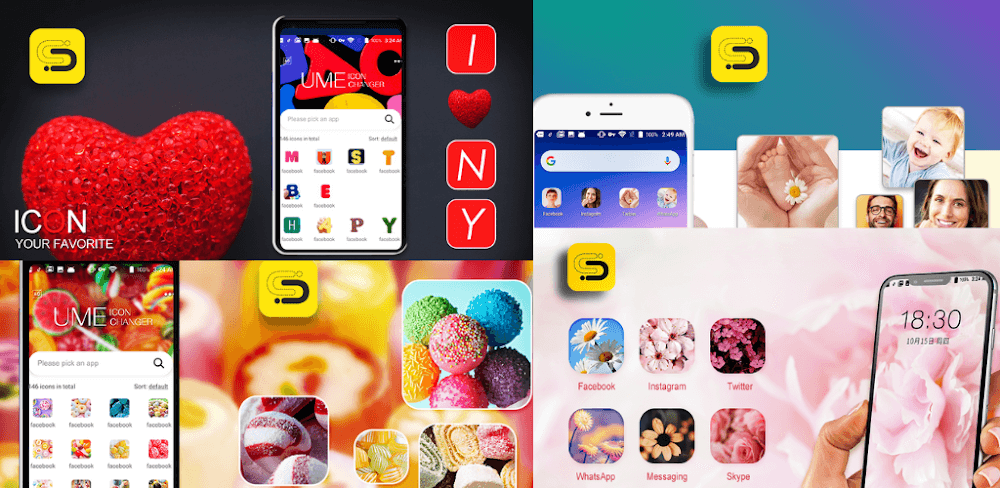 Ume Icon Changer v1.3.4 APK + MOD (Premium Unlocked)