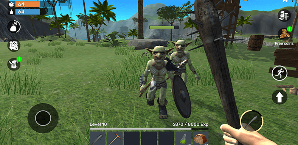 Uncharted Island v0.910 MOD APK (Unlimited Money, Free Crafting)
