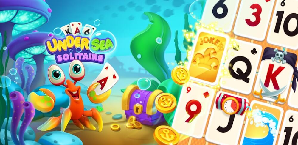 Undersea Solitaire Tripeaks v1.42.7 MOD APK (Unlimited Money)