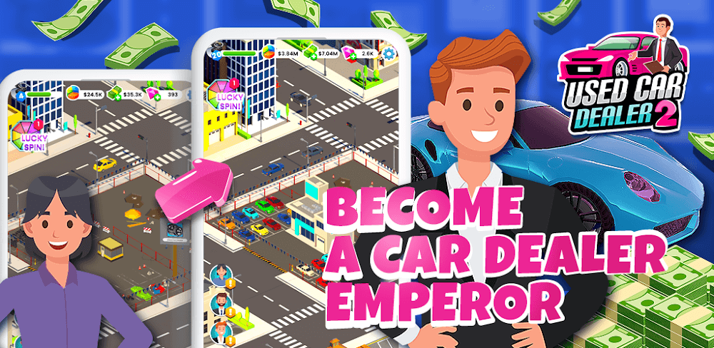 Used Car Dealer 2 v1.0.40 MOD APK (Unlimited Money)