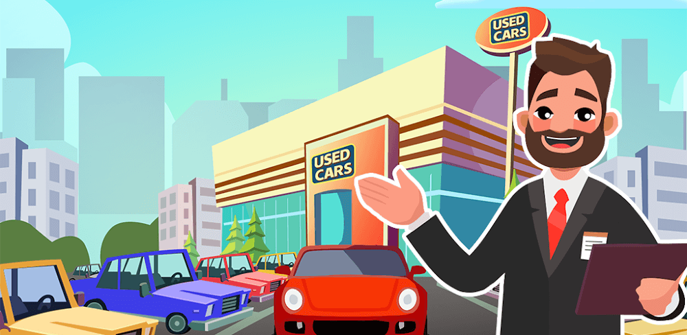 Used Car Dealer Tycoon v1.9.924 MOD APK (Unlimited Money)