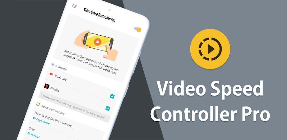 Video Speed Controller Pro v1.4.8 APK (PAID/Patched)