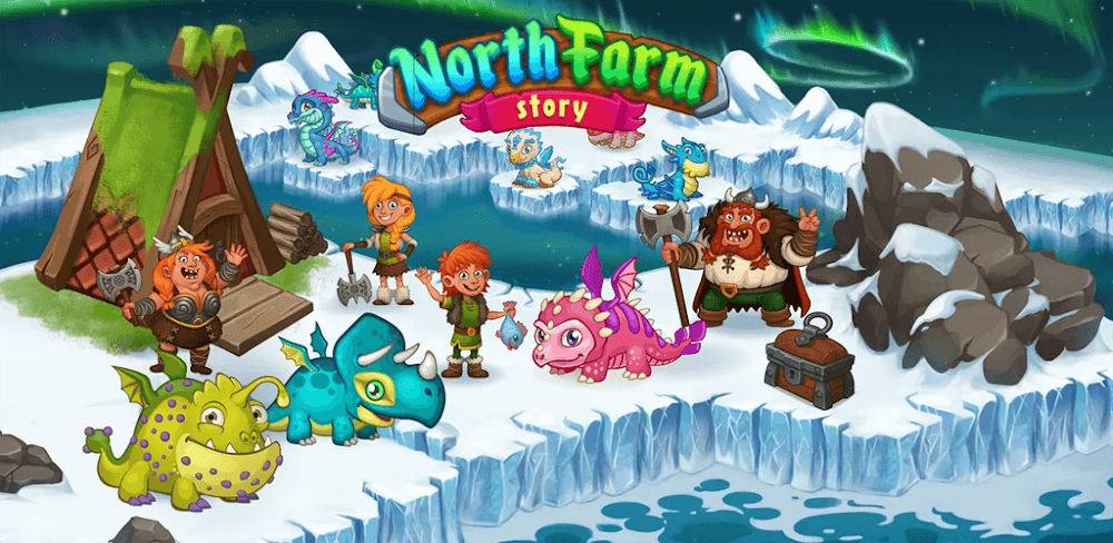 Vikings and Dragon Island Farm v1.58 MOD APK (Unlimited Money)