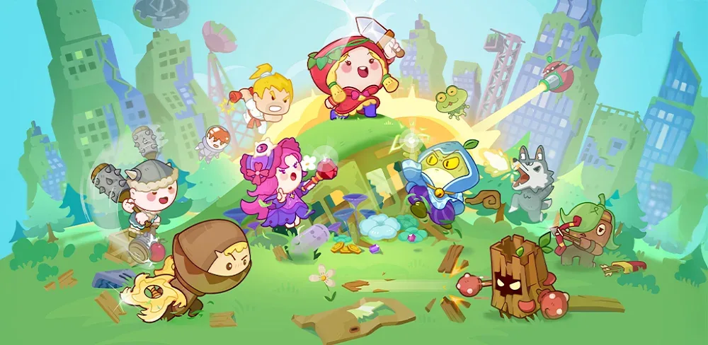 Wanderland: Angel Hunters RPG v2026.1.23 MOD APK (Menu, Damage, Defense Multiplier, God Mode)