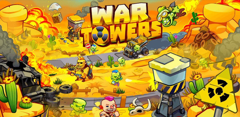 War Towers – Base Wave Defense v14.0.16 MOD APK (Unlimited Bolts/Drops/Badges)