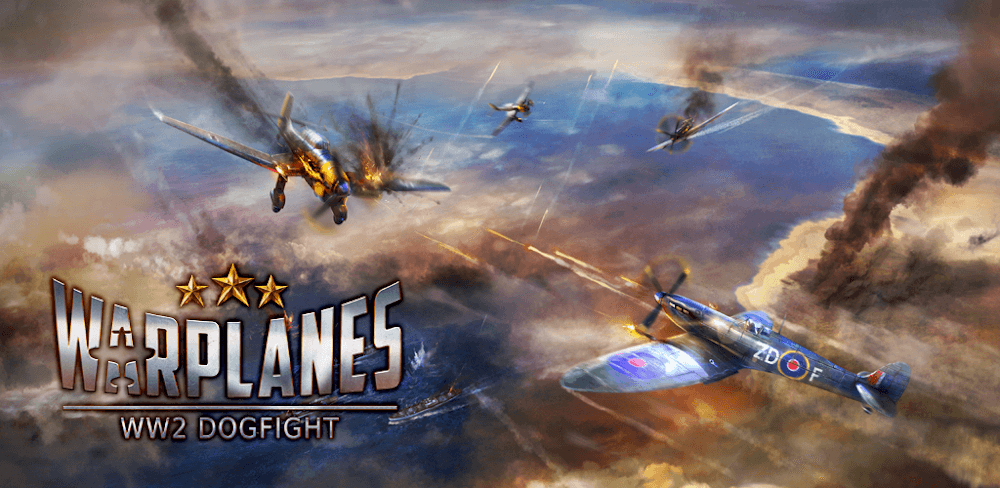 Warplanes: WW2 Dogfight v2.3.6 MOD APK (Free Purchases)