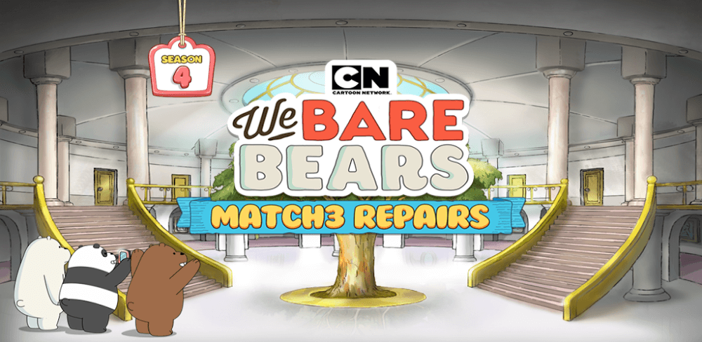 We Bare Bears Match3 Repairs v2.4.9 MOD APK (Unlimited Stars)