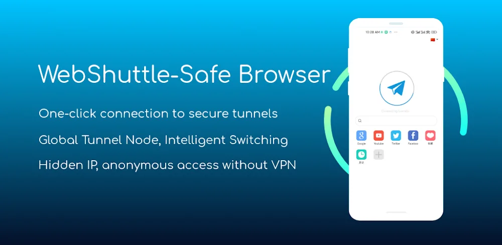 WebShuttle - Private Browser v3.7.7 MOD APK (Premium Unlocked)