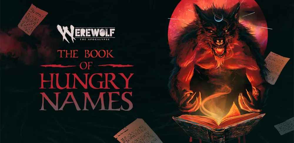 Werewolf: Book of Hungry Names v1.6.8 MOD APK (Unlocked Stories, No ADS, Boosted Stats)