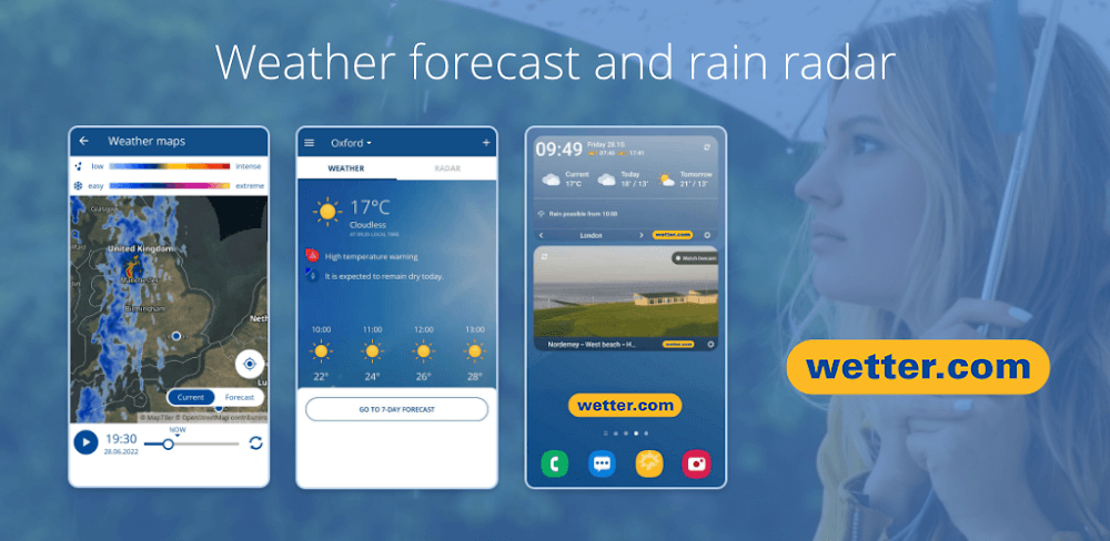 wetter.com v2.74.6 MOD APK (Premium Unlocked)