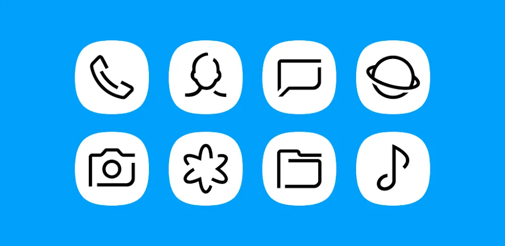 Whiux White - Icon Pack v5.7 APK (Full Version)