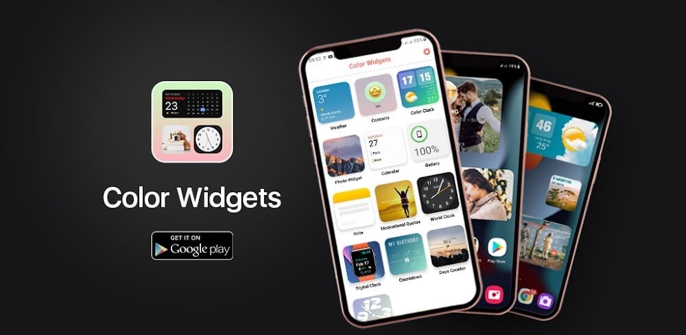 Widgets iOS 17 - Color Widgets v1.12.1 MOD APK (Premium Unlocked)
