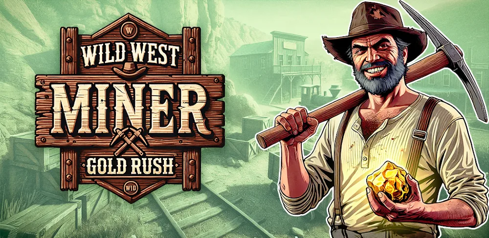 Wild West Miner - Gold Rush v1.4.2 MOD APK (Unlimited Money)
