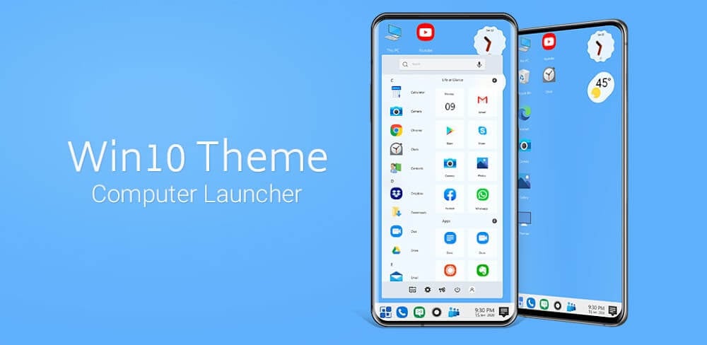 Win 10 Theme v6.1 MOD APK (Premium Unlocked)