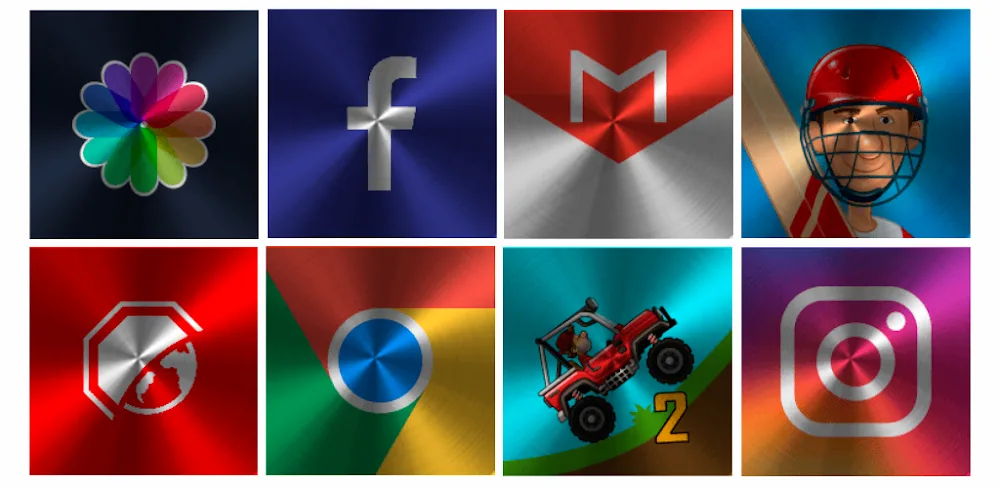 Win Metal - Icon Pack v3.2 APK (Full Version)