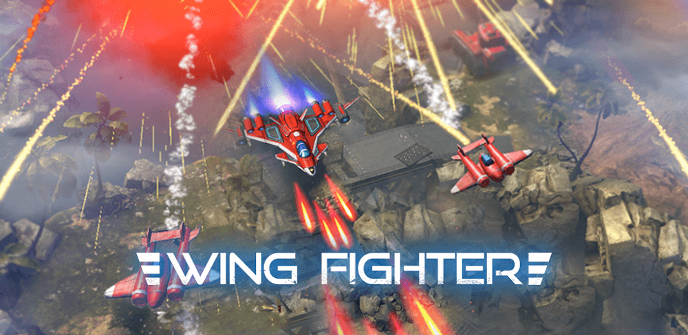 Wing Fighter v1.7.664 MOD APK + OBB (Damage, God Mode, Free Rewards)