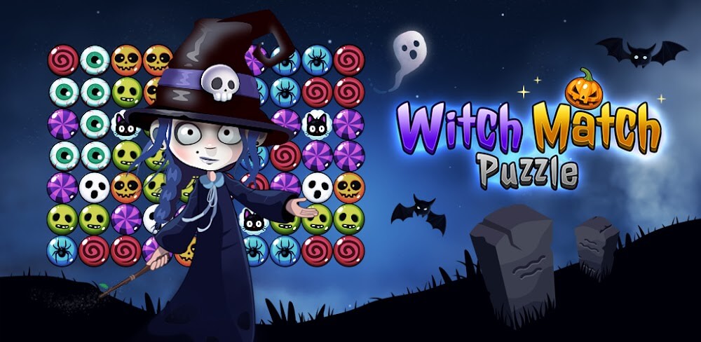 Witch Match Puzzle v23.0104.00 MOD APK (Unlimited Boosters/Money)