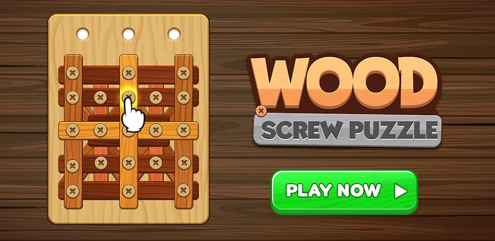 Wood Screw Puzzle v6.0.0 MOD APK (Menu, Unlimited Money, Tickets, No ADS)