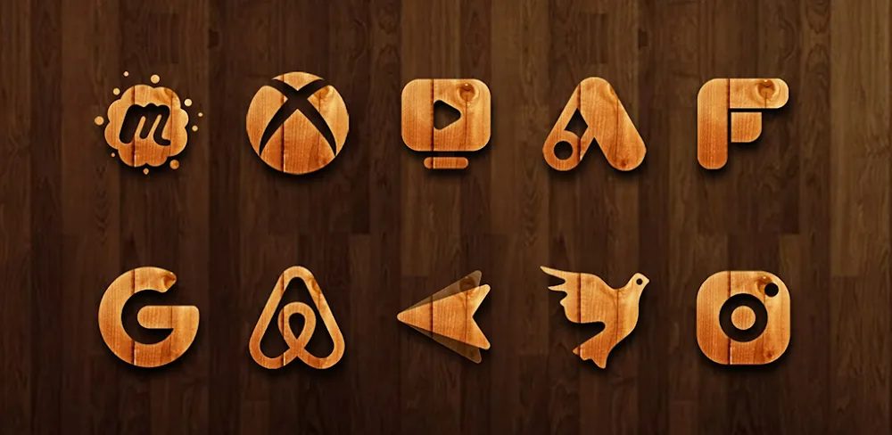 WoodRustic Icon Pack v1.8 APK (Full Version)