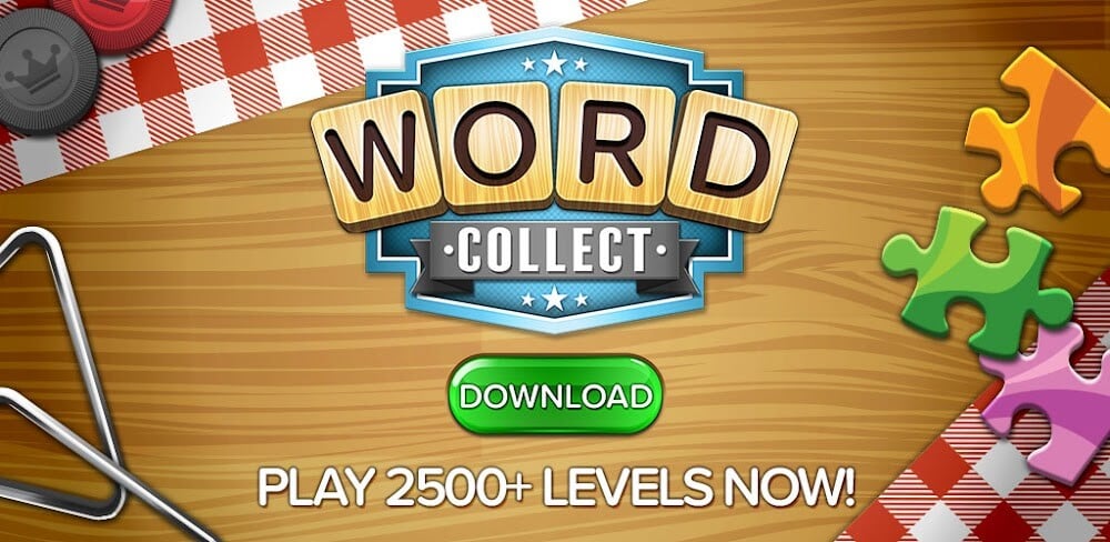 Word Collect v2.029 MOD APK (Free Hints, No Ads)