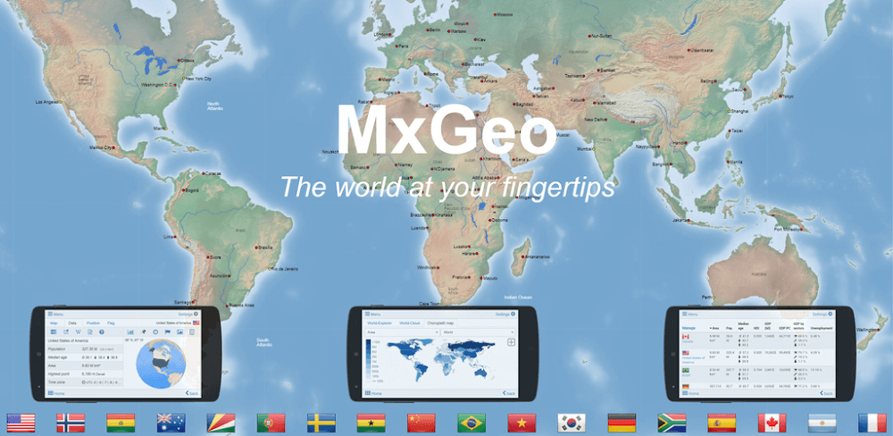 World Atlas MxGeo Pro v9.2.2 APK (Paid)