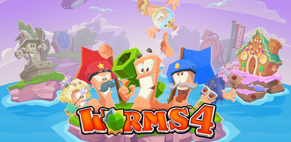 Worms 4 v2.0.6 APK + OBB (Full Game)