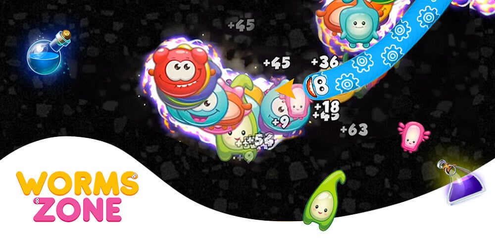 Worms Zone.io v6.19.1 MOD APK (Unlimited Coins/Skins Unlocked)
