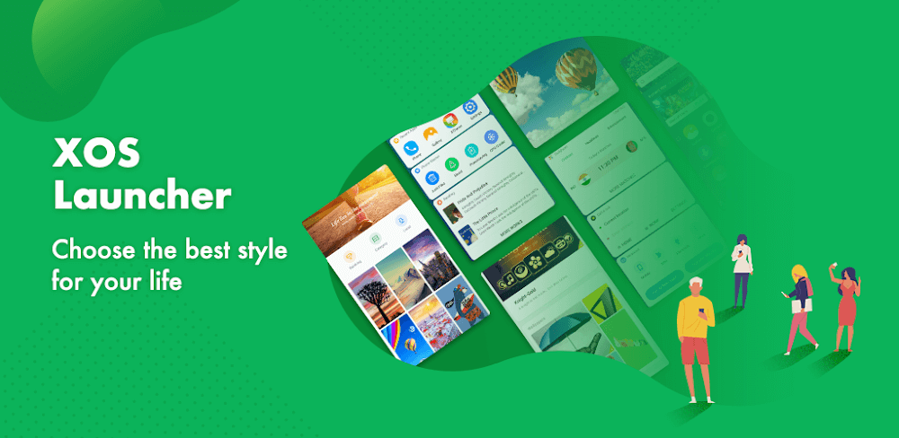 XOS Launcher 2022 v14.5.2.145 MOD APK (All Unlocked, No ADS)