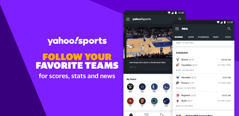 Yahoo Sports v11.7.0 APK + MOD (Optimized/No ADS)