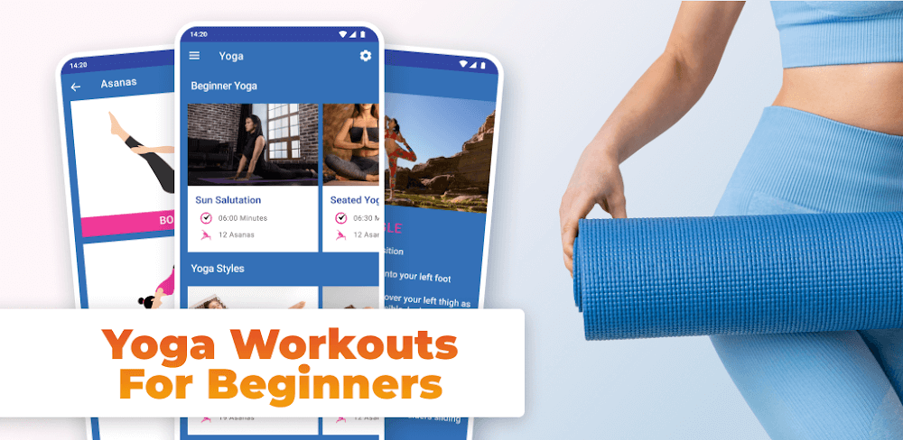 Yoga Daily Workout+Meditation v1.3.3.1 MOD ẠPK (Premium Unlocked)