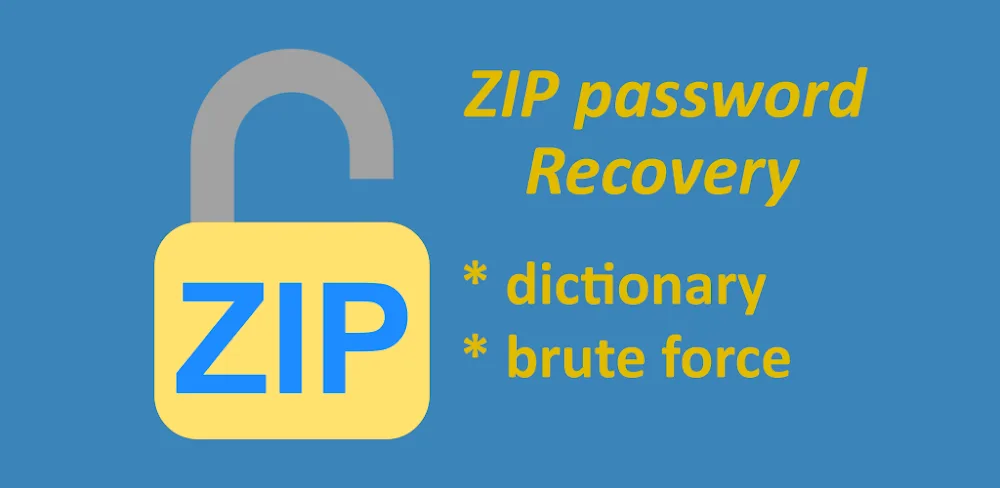Zip password recovery v3.3.10 MOD APK (Premium Unlocked)