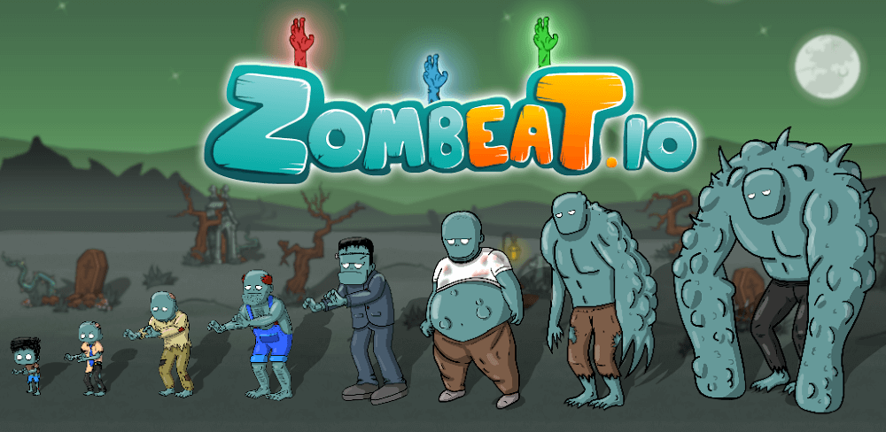 Zombeat.io v1.9.4 MOD APK (Make 1M Coins, Speed Movement kills/Score x10, No-ADS)