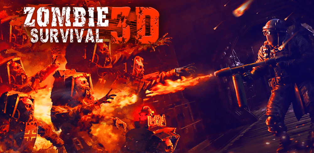 Zombie 3D Gun Shooter v1.6.0 MOD APK (Dumb Enemy, Unlimited Coins)