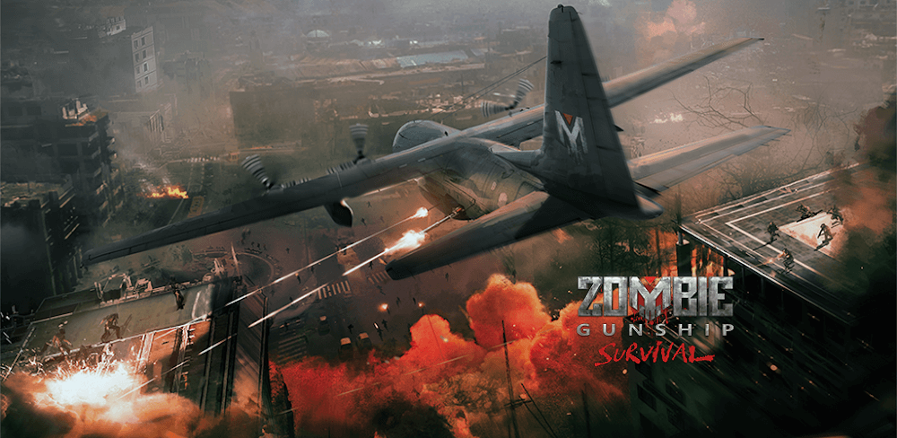 Zombie Gunship Survival v1.7.39 MOD APK (Unlimited Ammo, Dumb Enemies)