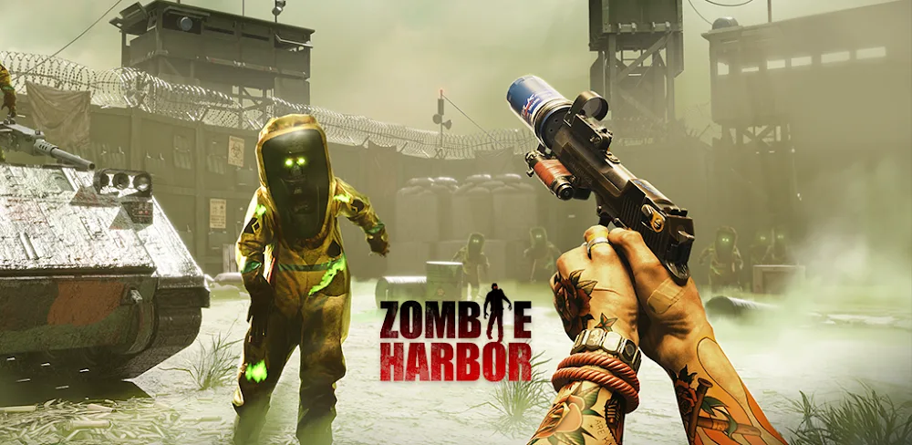Zombie Harbor: Offline FPS v1.1.5 MOD APK (Menu, Unlimited Money, Ammo)