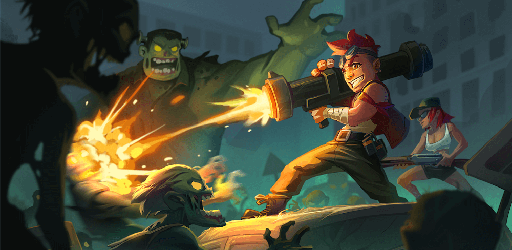 Zombie War Idle Defense v353 MOD APK (Unlimited Money, No Skill CD)